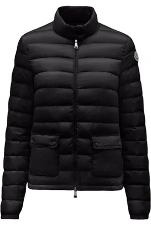 Moncler Jassen, Dames, Zwart, XL, Nylon, Lans Down Jacket