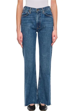 AGOLDE Jeans, Dames, Blauw, W26, Katoen, Vintage Flare Jeans