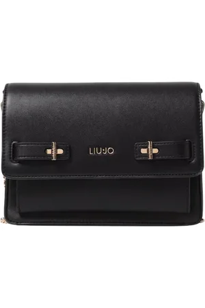 Liu Jo Tassen, Dames, Zwart, ONE Size, Leer, Elegante Crossbody Mini Tas Roze