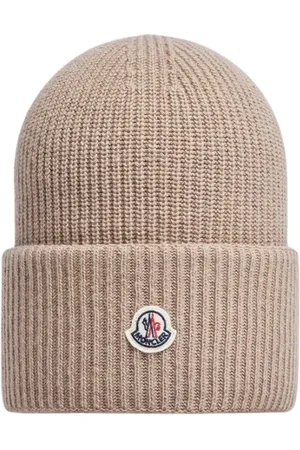 Moncler Accessoires, Dames, , ONE Size, Wol, Klassieke wollen beanie muts