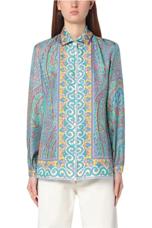 Etro Blouses & Shirts, Dames, Veelkleurig, M, Lange mouwen overhemd