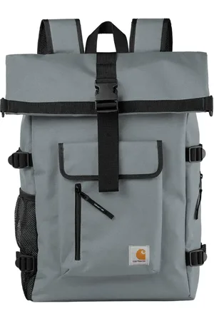 Carhartt Tassen, unisex, Grijs, ONE Size, Polyester, Minimalistische Dove Grey Rugzak
