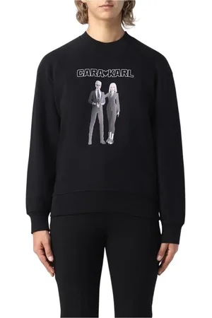 Karl Lagerfeld Sweatshirts & Hoodies, Dames, Zwart, S, Sweatshirts & Hoodies