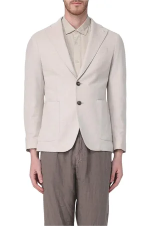 Manuel Ritz Jassen, Heren, , S, Klassieke Blauwe Blazer Twee Knopen Revers