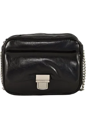 Msgm Tassen, Dames, Zwart, ONE Size, Stijlvolle PU-tas