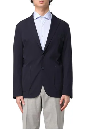 Manuel Ritz Jassen, Heren, Blauw, M, Klassieke Blauwe Blazer voor Mannen