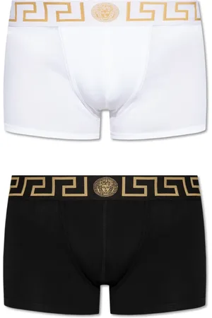 VERSACE Ondergoed, Heren, Veelkleurig, M, Katoen, Twee-pack boxershorts