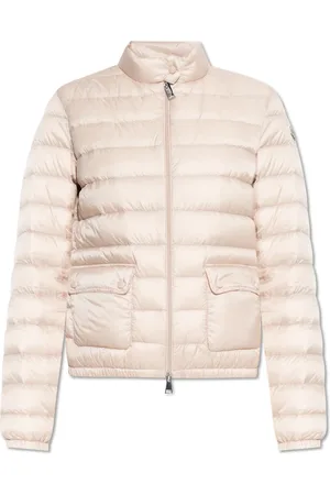 Moncler Jassen, Dames, Roze, 2Xl, Leer, Down Jacket Lans