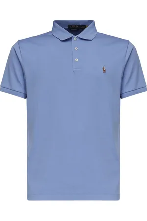 Ralph Lauren Tops, Heren, Blauw, 2Xl, Blauwe T-shirts en Polos met Logo