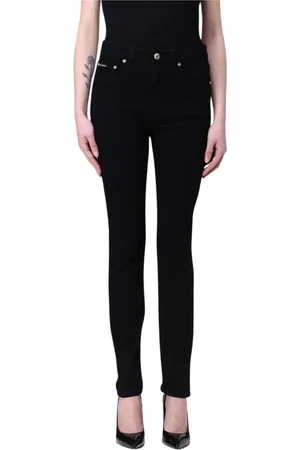Dolce & Gabbana Jeans, Dames, Zwart, M, Katoen, Zwarte Skinny Jeans voor Vrouwen