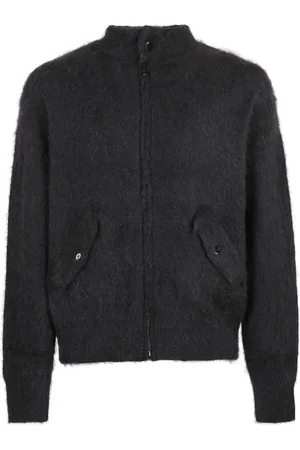 LANEUS Jassen, Heren, Zwart, L, Nylon, Stijlvolle Harrington Jas
