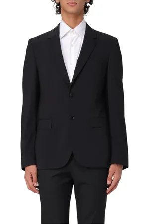 HUGO BOSS Jassen, Heren, Zwart, 2Xl, Moderne Blauwe Blazer