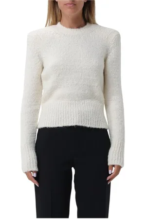 Isabel Marant Truien, Dames, , S, Mohair Gebreide Pullover Sweater