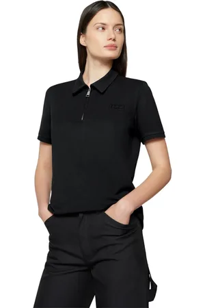 add Tops, Dames, Zwart, XL, Katoen, Polo