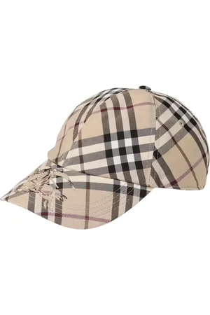 Burberry Accessoires, Dames, , M, Katoen, Versleten Baseball Cap Elegant Ontwerp