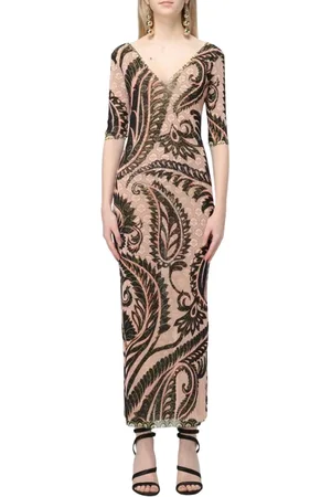 Etro Kleedjes, Dames, , S, Elegante Paisley Maxi Jurk