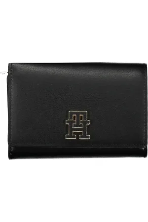 Tommy Hilfiger Accessoires, Dames, Zwart, ONE Size, Damesportemonnee Zwart met Vakken
