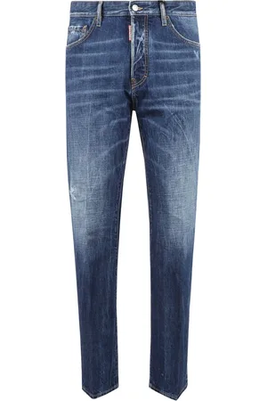 Dsquared2 Jeans, Heren, Blauw, S, Katoen, Slim-fit 5-Pocket Broek