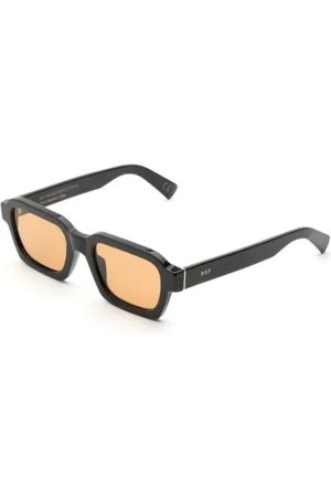 Retrosuperfuture Accessoires, unisex, Zwart, ONE Size, Verfijnde Caro Zonnebril
