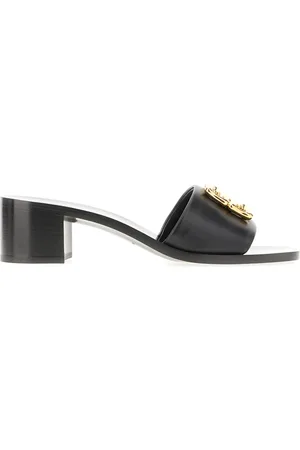 Givenchy Schoenen, Dames, Zwart, 40 EU, Leer, 4G leren muiltjes