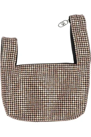 Liu Jo Tassen, Dames, Roze, ONE Size, Roze Strass Avondtas