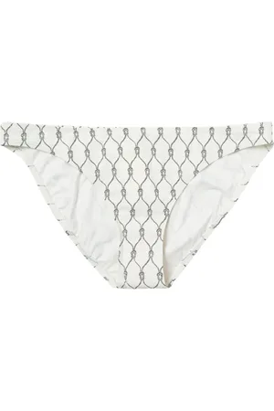 Tory Burch Badkleding, Dames, Groen, M, Groene Chain Link Swim Bottoms