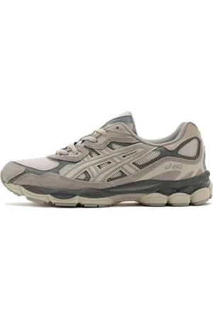 Asics Schoenen, Heren, Veelkleurig, 40 1/2 EU, Leer, Cream Oyster Gel-NYC Sneakers