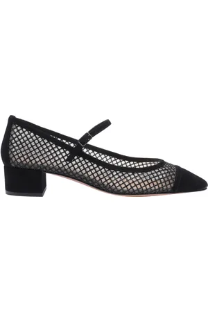 Aquazzura Schoenen, Dames, Zwart, 39 EU, Leer, Zwarte hakken schoenen