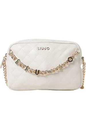 Liu Jo Tassen, Dames, , ONE Size, Stijlvolle Gewatteerde Schoudertas met Ketting