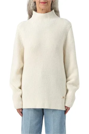 Michael Kors Truien, Dames, , M, Wol, Geribbelde Merino Wol Trui