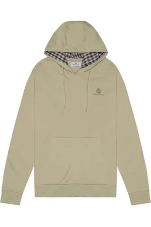 Aquascutum Sweatshirts & Hoodies, Heren, , L, Katoen, Hoodie met rits en Club Check