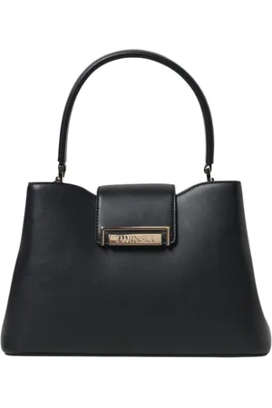 Twin-Set Tassen, Dames, Zwart, ONE Size, Leer, Stijlvolle Mini Tas Top Handvat