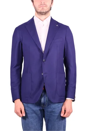 TAGLIATORE Jassen, Heren, Blauw, L, Wol, Jassen Blauw