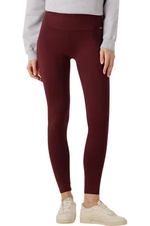 Deblon Sports Broeken, Dames, Rood, XL, Bordeaux Classic Leggings High Waistband