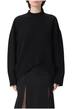 The Attico Truien, Dames, Zwart, M, Kasjmier, Elegant Cashmere Sweater