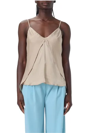 ANIYE BY Tops, Dames, , S, Champagne Mouwloze Cami Top