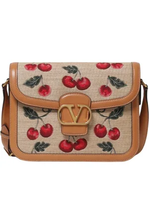 VALENTINO GARAVANI Tassen, Dames, Veelkleurig, ONE Size, Kersenprint Crossbody Tas