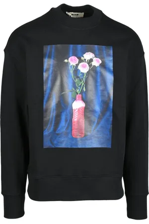 Msgm Sweatshirts & Hoodies, Heren, Zwart, M, Katoen, Sweatshirts Hoodies