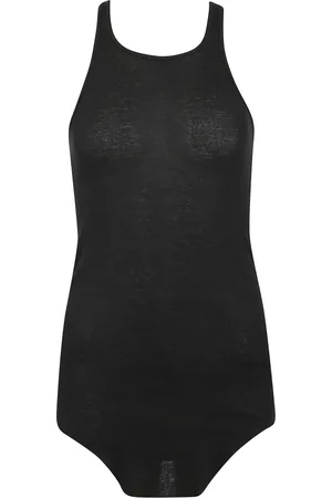 Rick Owens Tops, Dames, Zwart, S, Zwevende Top met Volumineuze Pasvorm
