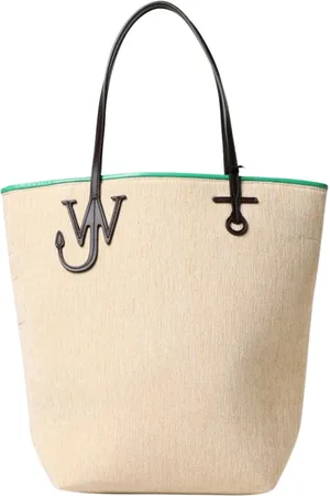 J.W.Anderson Tassen, Dames, , ONE Size, Ankerdetail Tote Tas in Khaki