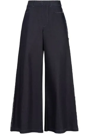 Marni Broeken, Dames, Blauw, M, Denim, Stijlvolle Denim Jeans