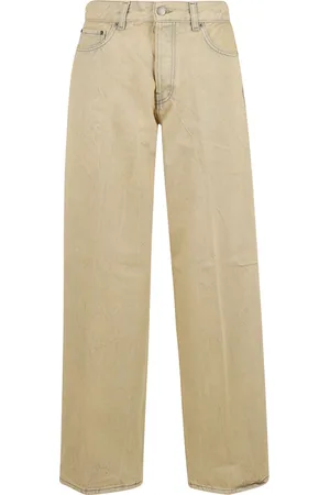 haikure Jeans, Dames, Geel, W25, Wijde pijp Jeans Bethany