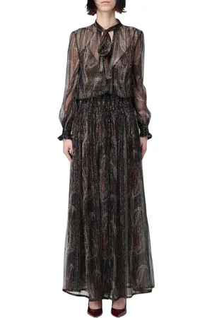 Saint Laurent Kleedjes, Dames, Veelkleurig, S, Elegante Jurk