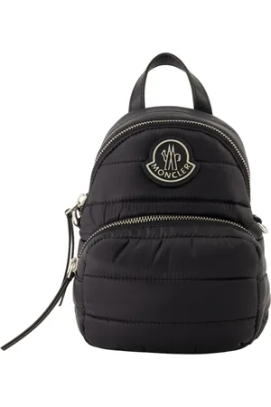 Moncler Tassen, Dames, Zwart, ONE Size, Nylon, Zwarte Nylon Schoudertas Kilia