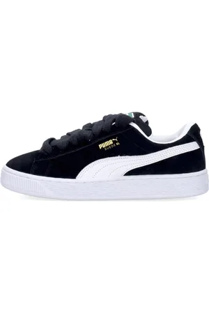 PUMA Schoenen, Heren, Zwart, 42 EU, Suede XL Zwart/Wit Sneakers