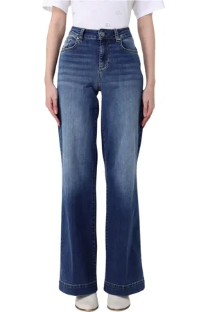 Liu Jo Jeans, Dames, Blauw, W27, Denim, Stijlvolle Denim Jeans voor Vrouwen
