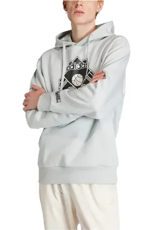 adidas Sweatshirts & Hoodies, Heren, Grijs, 2Xl, Grafische hoodie