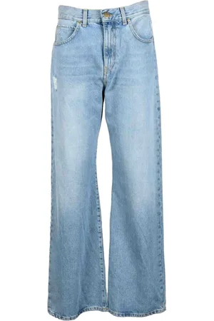 Pinko Jeans, Dames, Blauw, W25, Katoen, Jeans