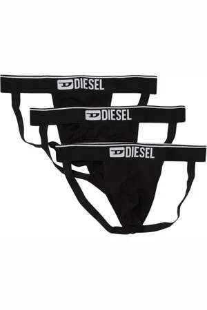 Diesel Ondergoed, Heren, Zwart, M, Katoen, Stijlvol Comfortabel Ondergoed 3Pack