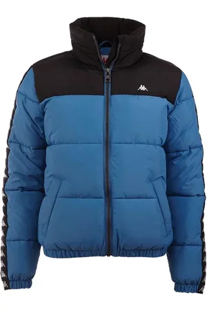 Kappa Jassen, Dames, Blauw, S, Blauwe Damesjas Regular Fit